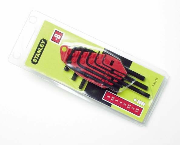 Stanley Allen Keys 8 pcs 0-69-251