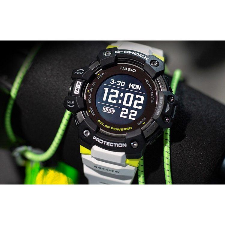 G-Shock Водонепроницаемые 200М Модные Универсальные Кварцевый Механизм Ремешок из Смолы Часы Мужские Часы Черные GBD-H1000-1A7PRD
