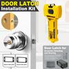 Door Hinge and Latch Installation Kit, Hinge Mortise Template for Precise Chiseling and Scoring