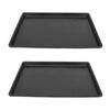 Black Rabbit Cage Manure Tray Pet Cleaning Urine Plate  For Rabbits/Cats/Dogs/Hamster