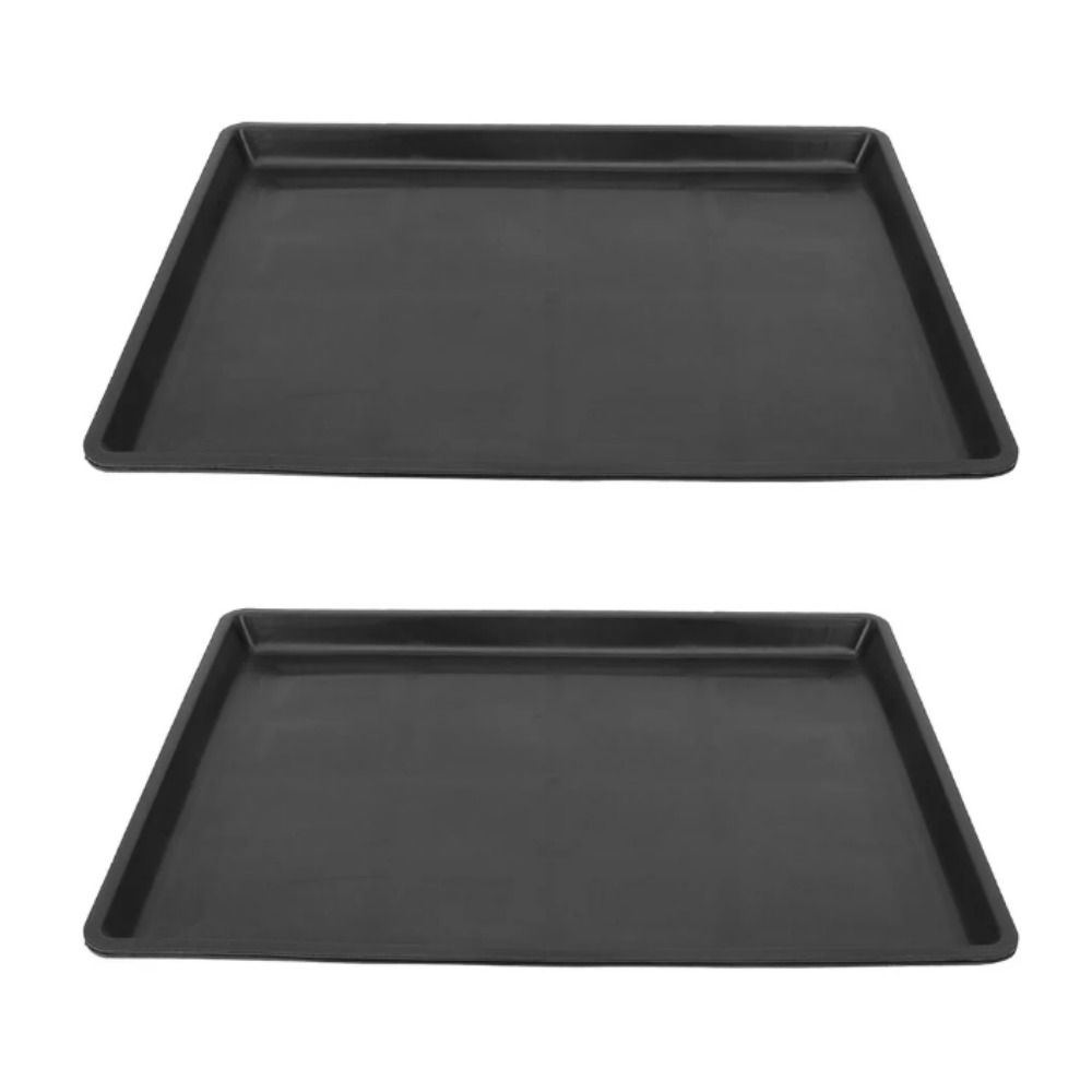 Black Rabbit Cage Manure Tray Pet Cleaning Urine Plate For Rabbits/Cats/Dogs/Hamster