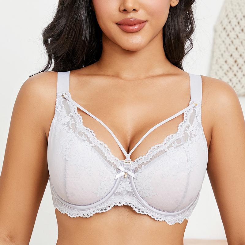 Sexy Lace Bras for Women Push Up Bra Plus Size Underwire Brassiere Intimate Ladies Lingerie 34 To 52