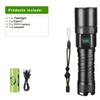 Most Powerful LED Flashlight XHP360 Torch Rechargeable Torch Light Long Shot 3000M LED Lamp Flashlights 18650 Tactical Lantern