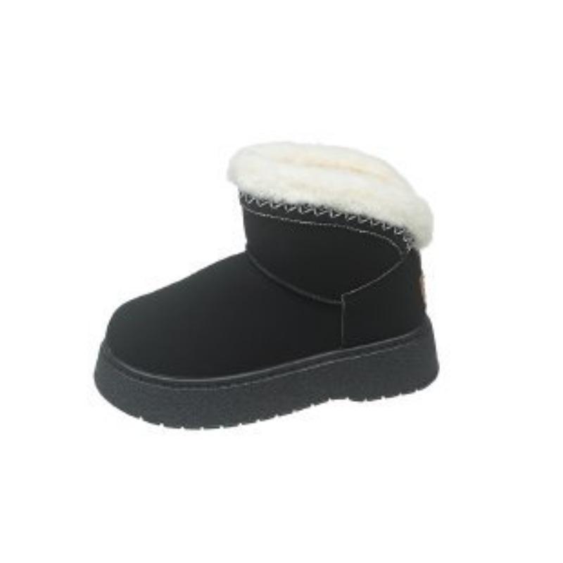 New Fleece Cotton Shoes and Boots for Women, Warm, Short, Anti-slip and Super Soft Snow Boots