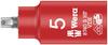 WERA Drive Insulated Hex Bit 5mm 55mm Overall 004901 3/8" Socket, Hex, Length,