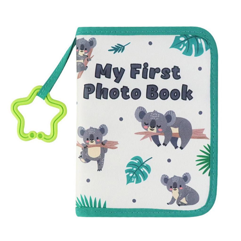 Babys First Year Photo Book Soft Cloth Baby Photo Album for Capturing Great Memory In First Year Toddlers Shower Gift