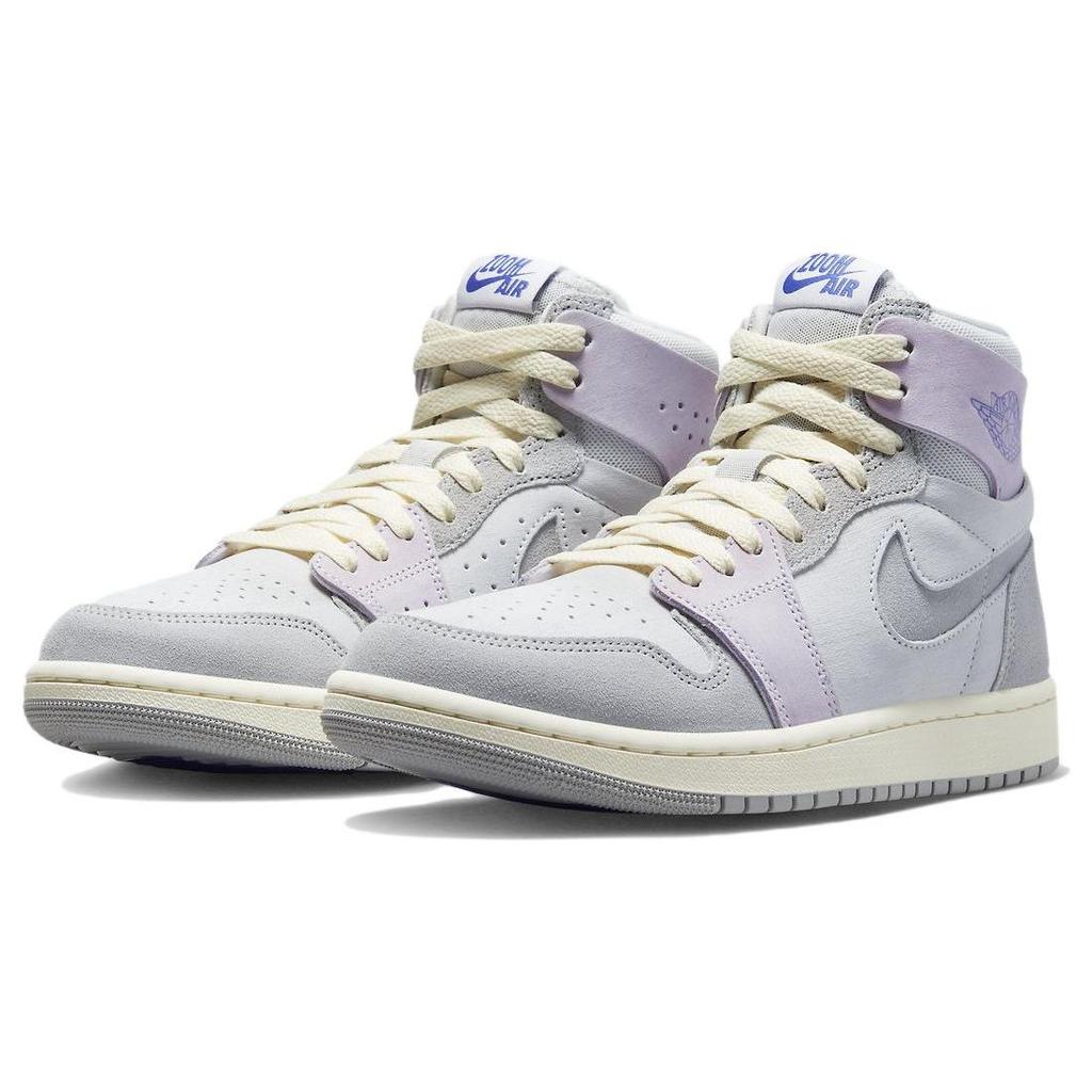 Air Jordan 1 High Zoom Comfort 2 Barely Grape Women Sneakers Grey Photon-Dust Lapis DV1305-005