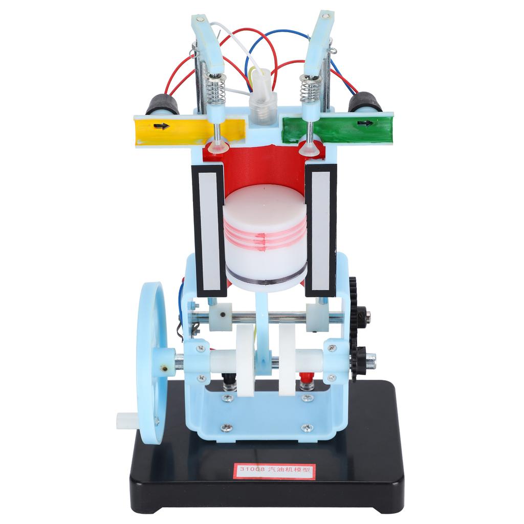 Модель бензинового двигателя 4-тактный Физический эксперимент Обучение Демонстрация принципа работы