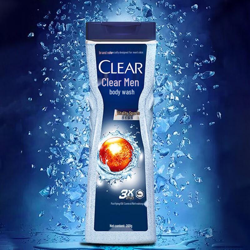 Clear Men's Vitality Sport Body Wash