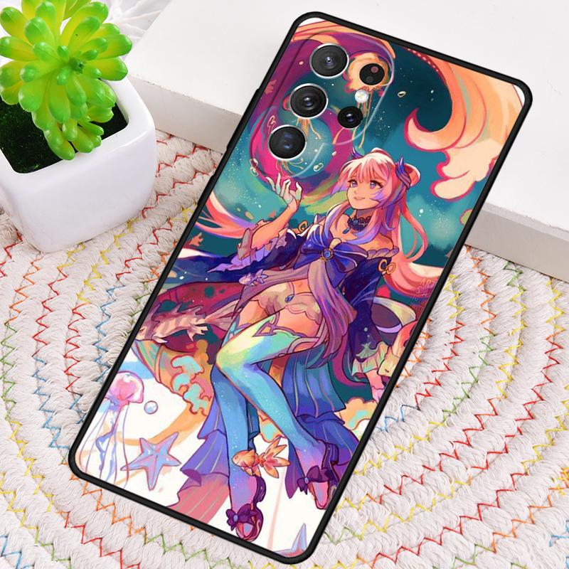 Мягкий силиконовый чехол для телефона Genshin Impact для Samsung Galaxy note 10 pro S26 S25 S24 S23 S22 S21 Plus S25Ultra Capa Cover
