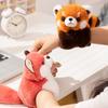 Animal Raccoon Wrist Snap Loop Plush Toy Doll Capybara Little Lion Bracelet Children's Muppet Doll