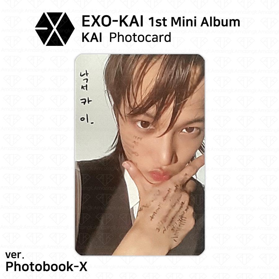 Кай из первого мини-альбома EXO Официальная фотокарточка Кая Фотокарточка K-POP KPOP