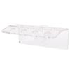 Acrylic Transparent Aquarium Front Loading Curved Coral SPS Button Snags Bracket Mount Fish Tanks