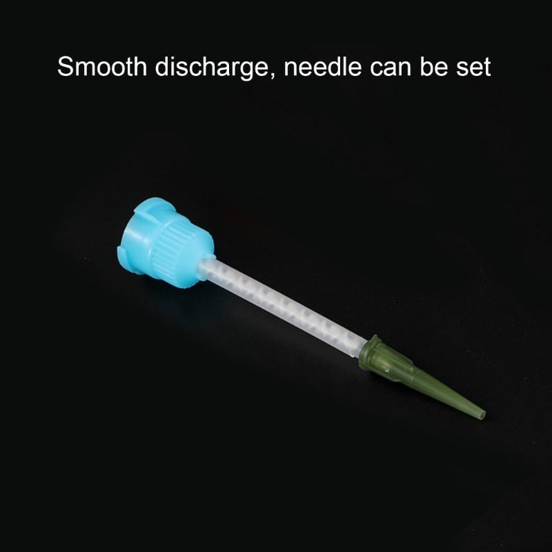 Упаковка из 10 статических смесительных насадок Эпоксидные смесительные насадки Трубка для бесшовного нанесения AB-клеёв В различных клеевых задачах