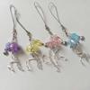 Sea Shell Fish Y2K Jellyfish Mobile Key Chain Jellyfish Tassel Phone Charm Keycord  Mobile