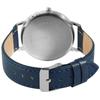 Montre - EXCELLANC - Excellanc - 39 mm - Cadran bleu - Bracelet simili cuir bleu