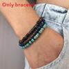 Handmade Coconut Shell Beaded Wristbands With Geometric Style For Unisex Daily Wear And Events