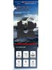Изысканный велюровый комплект из трех напольных ковриков для Hyundai Santa Fe (До 2013 г.)