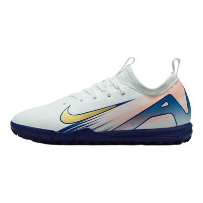 Младший. Vapor 16 Academy Mercurial Dream Speed GS Едва Зеленый/Малиновый Импульс/Металлический Золотой Слиток Детские Кроссовки Синий FZ1613-300