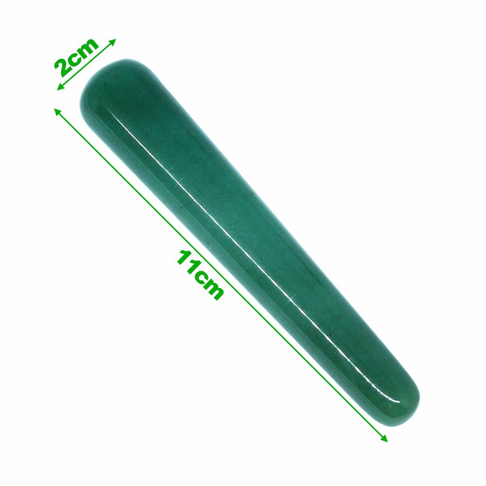 New Massage Tool Guasha Board Natural Green Jade Scraping Plate Scraper Stone Massager Thin Slimming Face