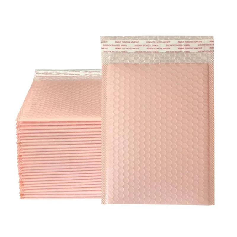 100pcs Bubble Mailers Pink Bubble Mailer Self Seal Padded Envelopes Gift Bags For Book Magazine Lined Mailer Self Seal
