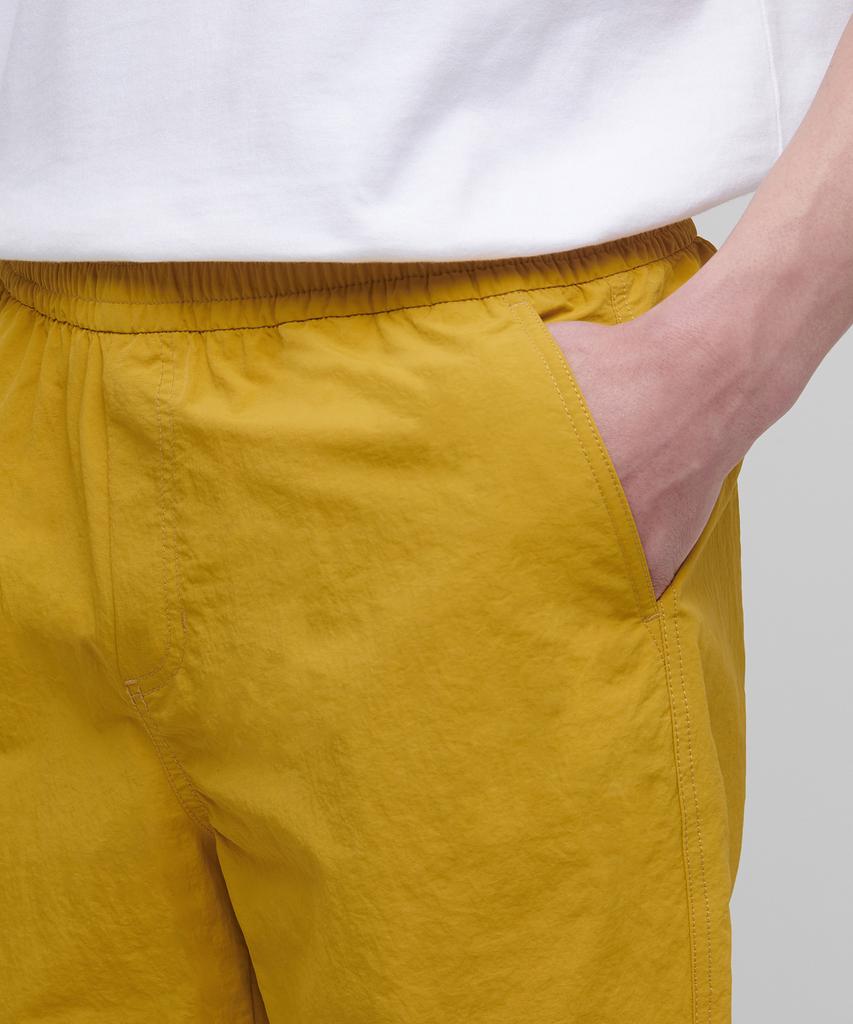 MUSINSA STANDARD Nylon Banding Shorts_7.5 Inch [Mustard]