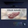 Custom Name,Detroit Red Wings Mouse Pad, Large Gaming Desk Mat, Non-slip XXL Mousepad for Laptop & Tablet, Mini PC Playmat with Stitched Edges