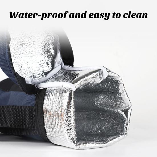 Бутылка для воды из ткани Оксфорд, круглая изоляционная крышка, складной изоляционный чехол для бутылки со льдом, изоляционный чехол для бутылки с горячей водой для пикника на открытом воздухе