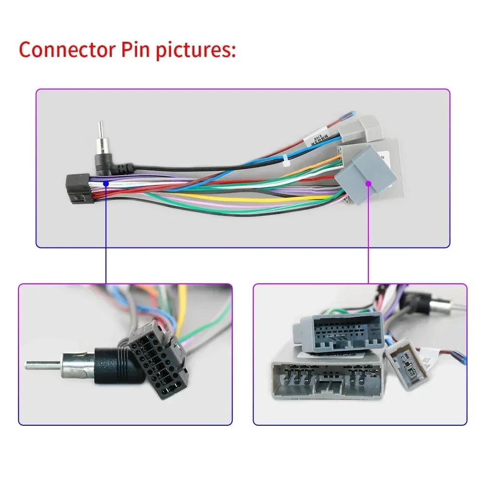 Hizpo Android 13 Автомобильное радио для Honda CR-V 3 RE CRV 2007-2011 Мультимедийный видеоплеер 2 Din Навигация GPS Carplay 4G Головное устройство Интеллектуальное стерео