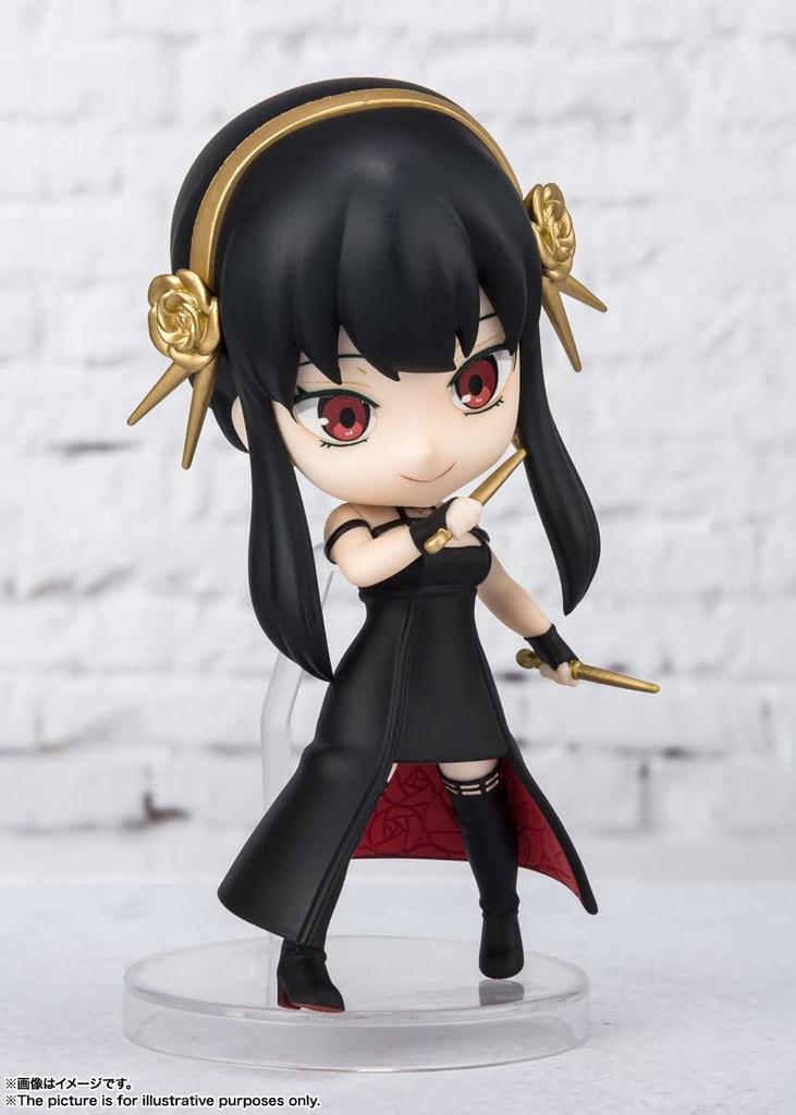 Figuarts mini SPY×FAMILY Йор Форджер, примерно 90 мм, окрашенная экшн-фигурка из ПВХ и АБС