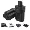 IEC320 C8 To Nema 5/6-15/20R USA UPSExtension Power PlugAdapter IEC320 C8 MalePlug To Nema 5/6-15/20R US 2 Pin
