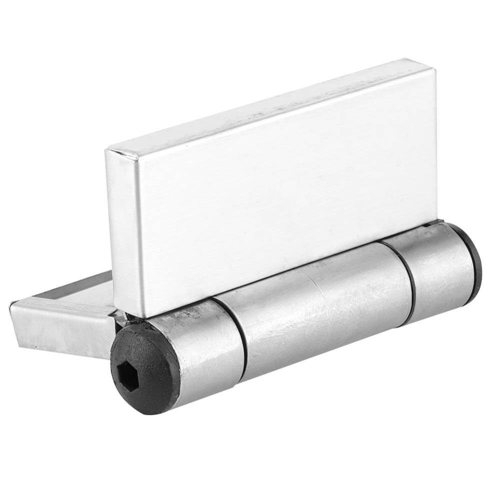 4pcs Weld Self Closing Hinge Sturdy Stainless Steel Hinge Durable Spring Door Hinge Wardrobes