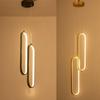 Bedroom Bedside Chandelier Light Luxury Modern Minimalist Master Bedroom Living Room Double-headed Pendant Line Light