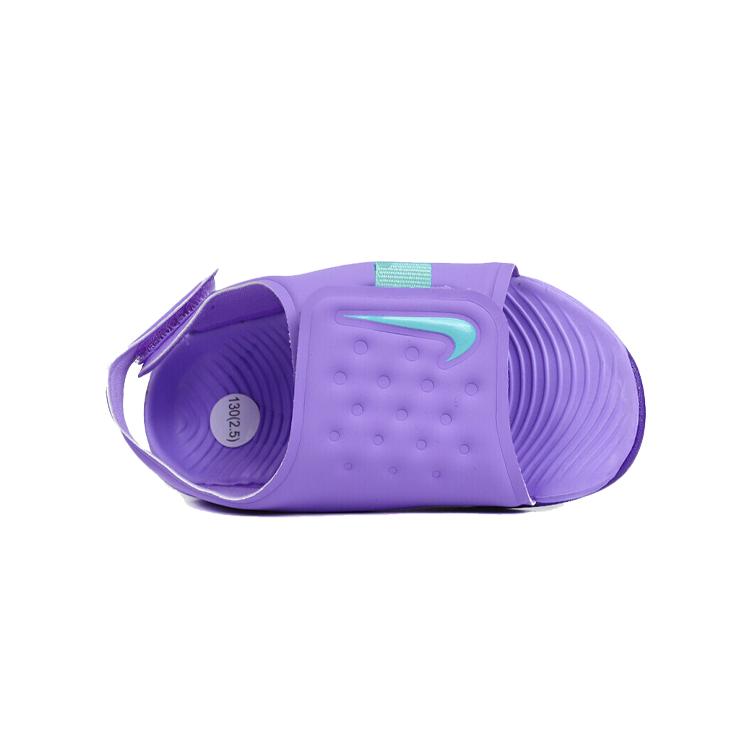 Nike Sunray Adjust 5 ПУ Полиуретан Низкие Детские Кроссовки Фиолетовые Для Младенцев И Малышей AJ9077-500