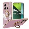 Чехол для телефона с покрытием и держателем-кольцом для Xiaomi Redmi Note 13 Pro Plus 5G с подставкой Redmi Note 14 12 10 11 Pro Plus 10S 12S
