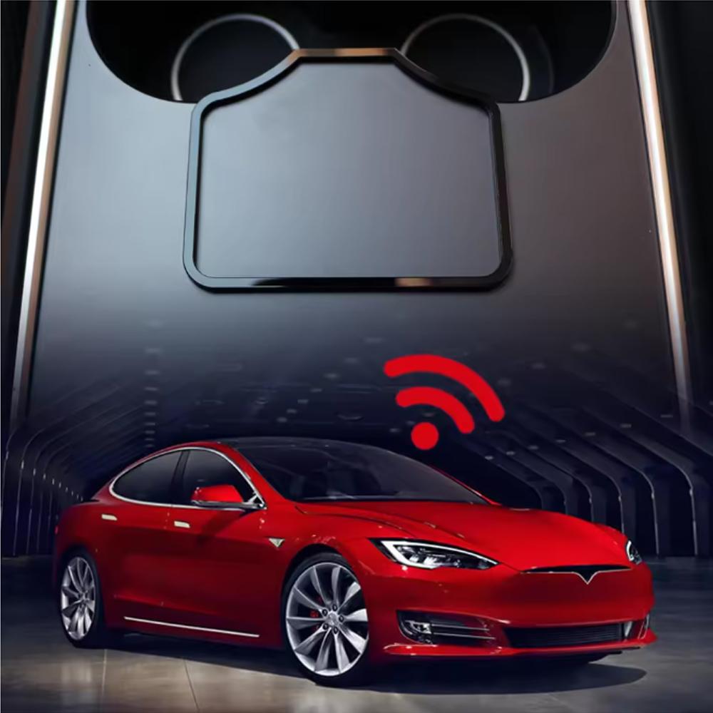 Center Console Key Cardholder Key Card Position Trim Frame Sticker For Tesla Model 3 Y 2016-2024 Accessories