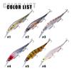 Jerkbaits for Bass with Treble Hook Medium Diving Minnow Fishing Lure Hard Artificial Bait Swing