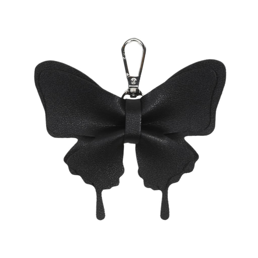 Милый бант искусственная кожа кулон брелок бабочка узел анти-потеря брелок сумка рюкзак орнамент украшение