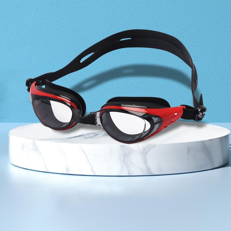 Очки для плавания с покрытием для близорукости, мужские и женские профессиональные очки для плавания в бассейне, водные виды спорта, водонепроницаемые очки, противотуманные очки с УФ-защитой, новые