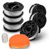3/6Pack Trimmer Line Kit For Black & Decker Replacement String Trimmer Line Spool AF-100 Eater String Trimmer Parts Garden Tool