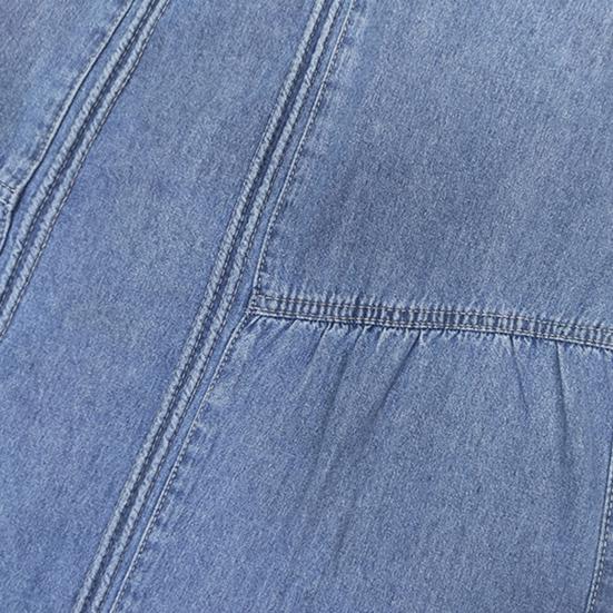 Женская юбка однотонная эластичная талия рваная ретро свободная летняя юбка на каждый день