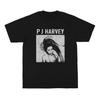 Футболка PJ Harvey Rid of Me Инди-рок Певица Джон Пэрриш Кейт Буш С принтом Короткие рукава Женская одежда с принтом Топ Y2K