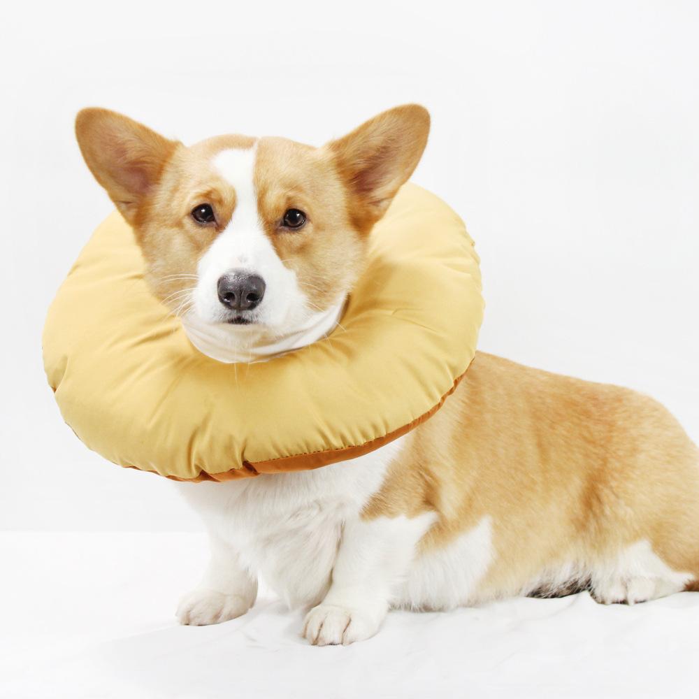 Погладьте кошку собаку Елизаветинский воротник послеоперационный против вылизывания питомец мягкий капюшон большая собака стерилизация стигма кольцо