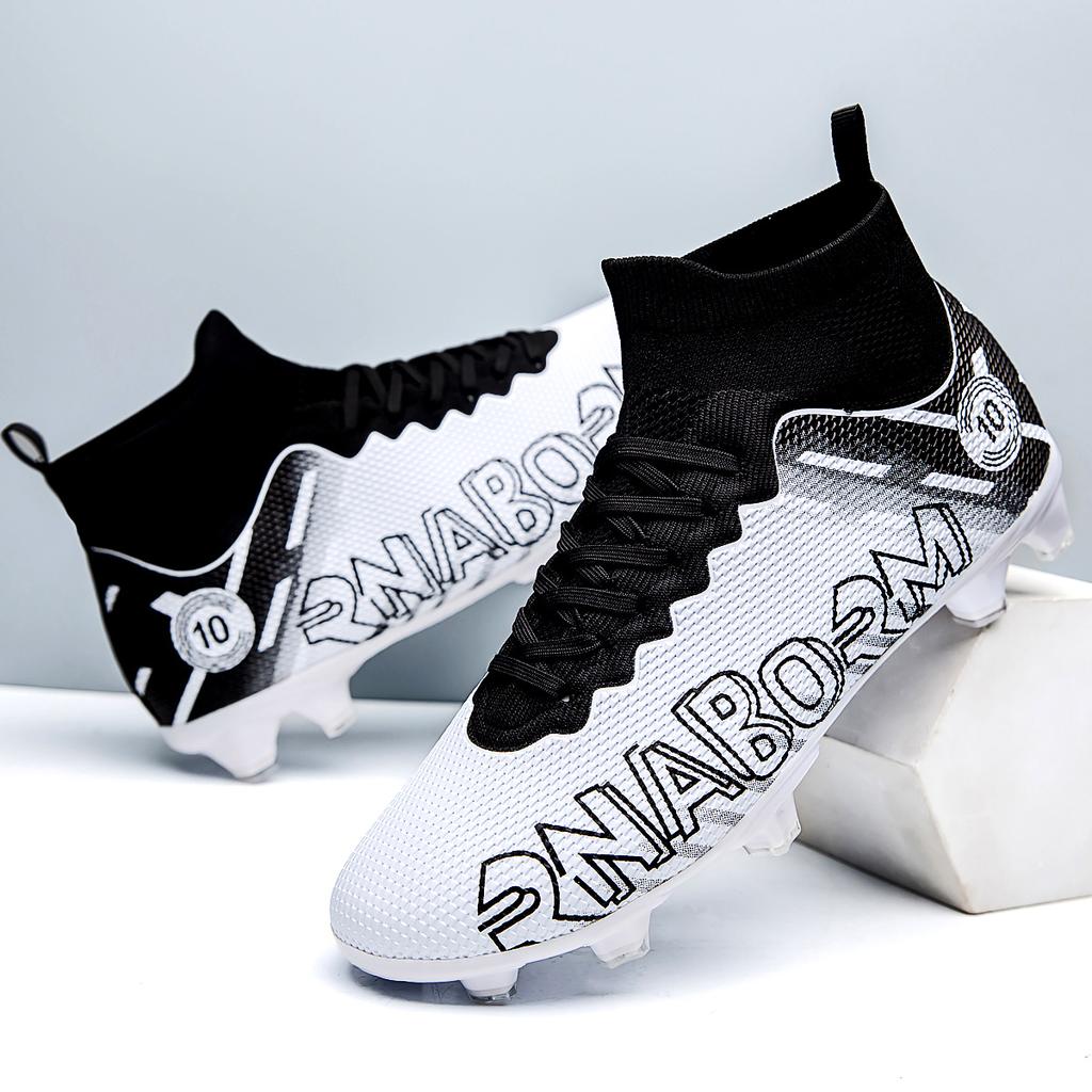 Мужские футбольные бутсы Сверхлегкие футбольные бутсы большого размера. Кроссовки для мальчиков. Нескользящие футбольные бутсы AG/TF. Ботильоны унисекс.