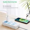 BULL GN-102 6-Outlet Power Strip 1.8m CN plug (adapter included)