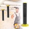Light Steel Equal Height Ruler Magnetic Floor Tile Ruler Ceiling Leveling Ruler  Wall Tiling