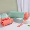Leak Proof Foldable Silicone Water Bottle Portable Collapsible Water Cups Folding Water Cup  Gym