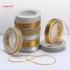 Fine Gold & Silver Thread Dragon Knot Cord for Handmade Chinese Knot Bracelets
