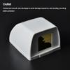 Plastic Socket Waterproof Box Self-Adhesive Electric Plug Cover Switch Protective Cover  Bathroom