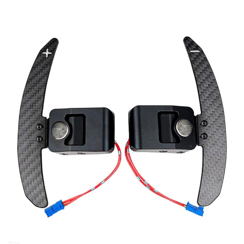 Carbon Fiber Steering Wheel Magnetic Paddle Shifter For BMW F20 F30 F10 F80 F82